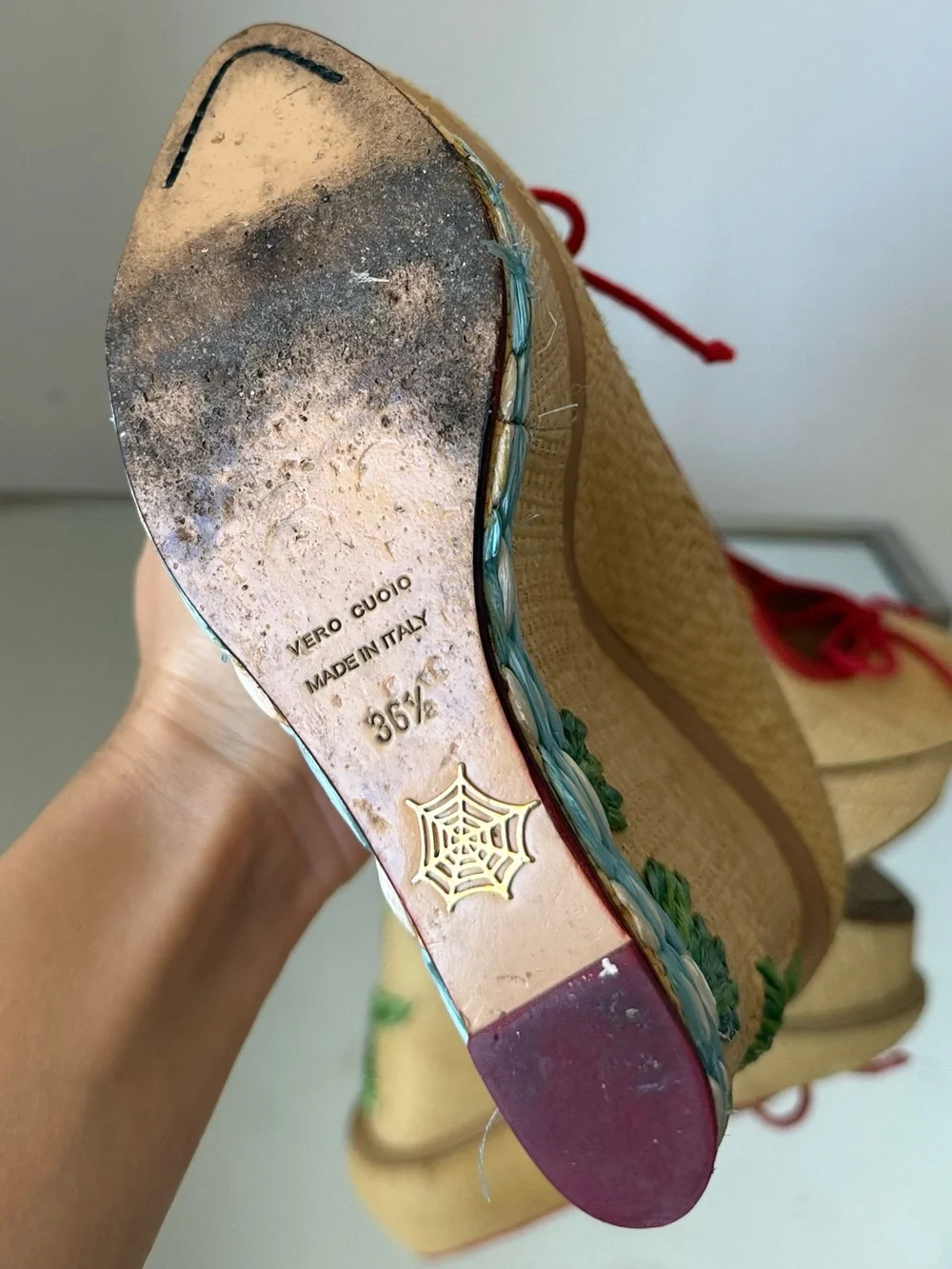 Charlotte Olympia x Miami flamingo Wedge 36.5 $1,295
